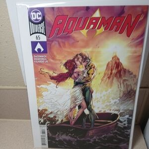 DC Comics Aquaman Comic Cover - Red and Purple